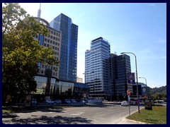 Center West - Slovenian road skyscrapers