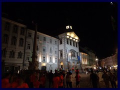 Ljubljana by night 040 - Town Hall