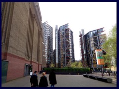 Residential highries around Tate Modern