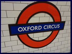 Oxford Circus Underground Station