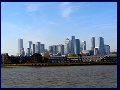 Canary Wharf from Greenwich