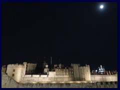 The Tower of London and the fullmoon