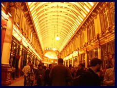 Leadenhall Market by night 2