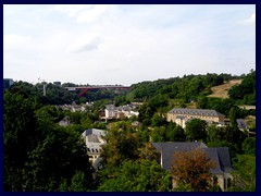 Pfaffenthal from Castle Bridge