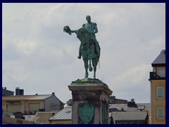 Place Guillaume II 02 - Grand Duke William II statue