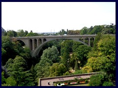 Place de la Constitution, Pont Adolphe 30