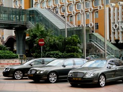 Bentley cars belonging to Grand Lisboa.