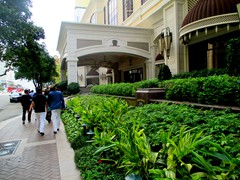 Luxury shopping galleria at Wynn.