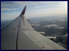 Moscow from above, taken from the plane to Hong Kong.