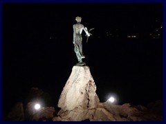 Opatija by night 20 - Madonna del Mare Statue