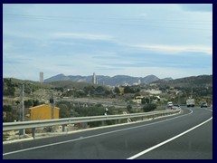 Road Alicante - Benidorm 15: coming closer to Benidorm's skyline