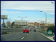 Road Murcia - Valencia 30  - Outskirts of Valencia