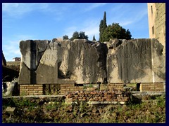 Ruins of the Senate, Forum Romanum.