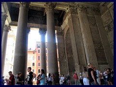 Pantheon's columns were carried all the way from Egypt!