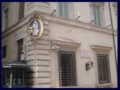 Palazzo Chigi, Piazza Colonna. The seat of the Italian government, formerly the Austria-Hungary's embassy.