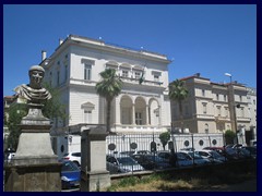 Embassy buildings next to Villa Borghese 