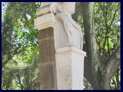 One of the 228 busts in Villa Borghese.