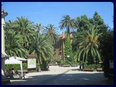 Villa Borghese, at the entrance to the Bioparco zoo.