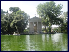 Aesculapius Temple, Villa Borghese 