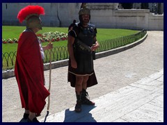 Beware of these scammers at Via dei Fori Imperiali who want to take money from you.They are dressed like ancient Romans. If you happen to take a photo, even if it's by accident they will crave 5 euro per person, and they are very rude!