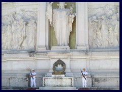 Tomb of the unknown soldier, Monument to Vittorio Emanuele II.