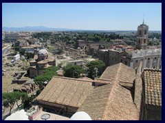 View from National Monument to Victor Emmanuel II: Forum Romanum