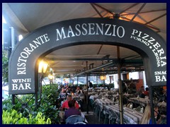 Restaurant Massenzio, Via Cavour.