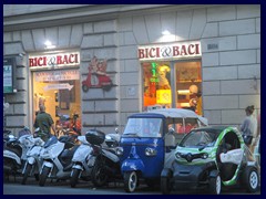 Scooter store on Via Cavour.