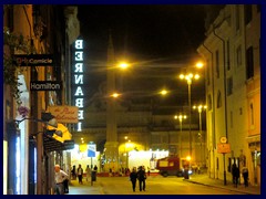 Via del Corso towards Piazza del Popolo.