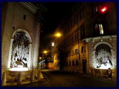 Crossing of Via delle Quattro Fontane and Via del Quirinale