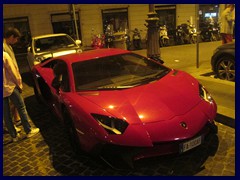 These boys where impressed by this Lamborghini!