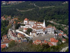 Palácio Nacional de Sintra from above