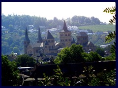 Trier Cathedral on the skyline