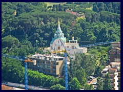 Views of Rome from St Peter's Basilica, Vatican City 003