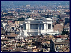 National Monument to Vittorio Emanuele II from St Peter's Basilica, Vatican City 015