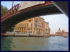 Canal Grande - Vaporette boat tour 11- Academy Bridge