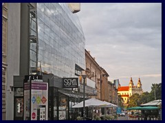 Side street to Gedimino Avenue.