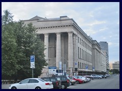 Martynas Mažvydas National Library, Gedimino Avenue.