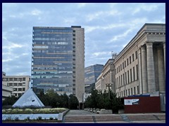 Seimas Palace, the Parliament building, Gedimino Avenue.