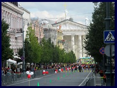 Vilnius Marathon 2015 (children section), Gedimino Avenue.