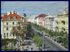 Gedimino Avenue seen from the Cathedral Belfry.