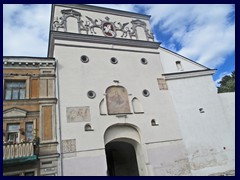 Gate of Dawn, the gate to Senamistis (Old Town) from Naujamiestis (New Town).