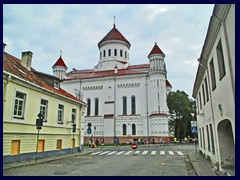 Literatu gatve towards Holy Mother of God Orthodox Church on Maironiogatve.