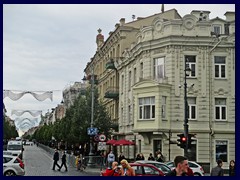 Gedinomo Avenue, Vilnius main avenue, begins at Cathedral Square.