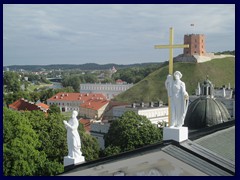 The Cathedral and Gedinimas Tower seen from the Belfry.