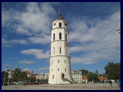 Cathedral Square with the Bell Tower and the beginning of Gedinomo Avenue.