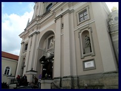 St Theresa's Church, Didzioji street. Baroque church built in 1650.