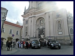 St Theresa's Church, Didzioji street.The first one of many weddings we saw in Vilnius.