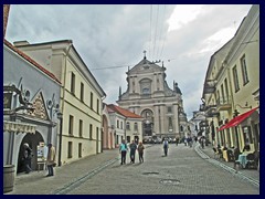 Didzioji street towards St. Theresa's Church