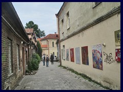 Art in the streets of Uzupis 